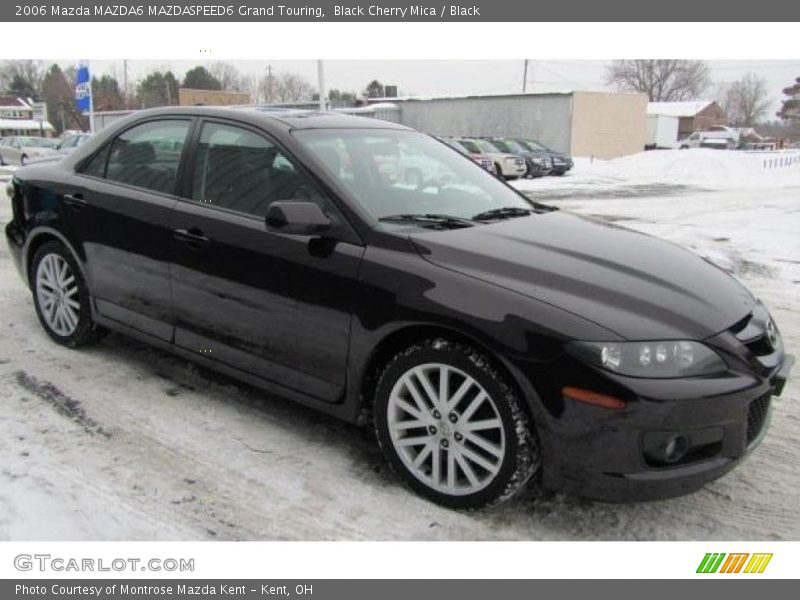 Black Cherry Mica / Black 2006 Mazda MAZDA6 MAZDASPEED6 Grand Touring
