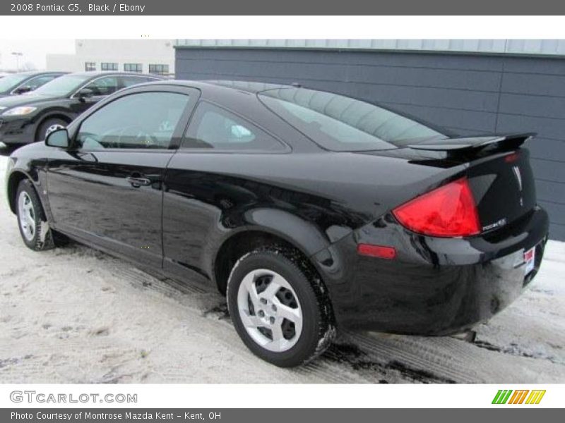Black / Ebony 2008 Pontiac G5