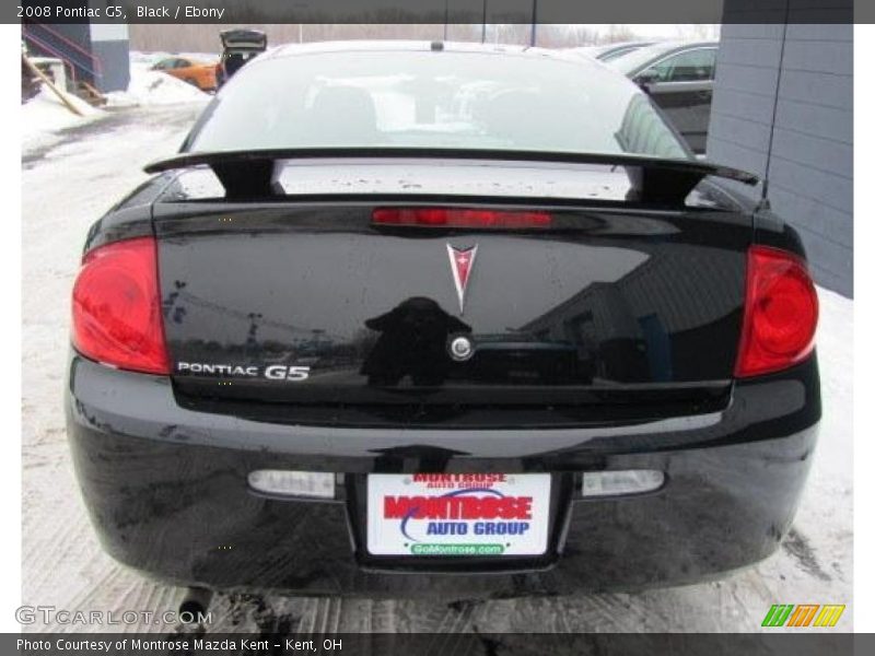 Black / Ebony 2008 Pontiac G5