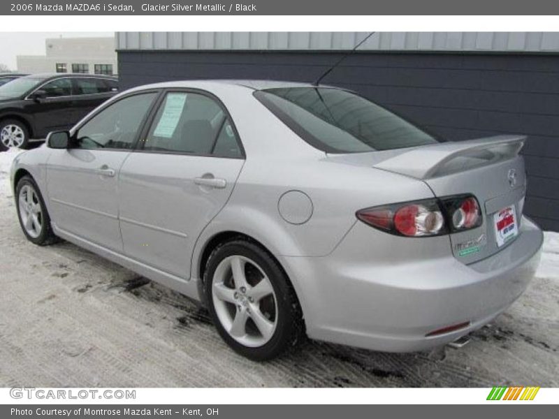 Glacier Silver Metallic / Black 2006 Mazda MAZDA6 i Sedan
