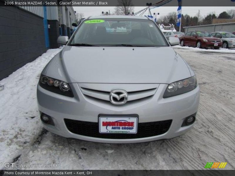 Glacier Silver Metallic / Black 2006 Mazda MAZDA6 i Sedan
