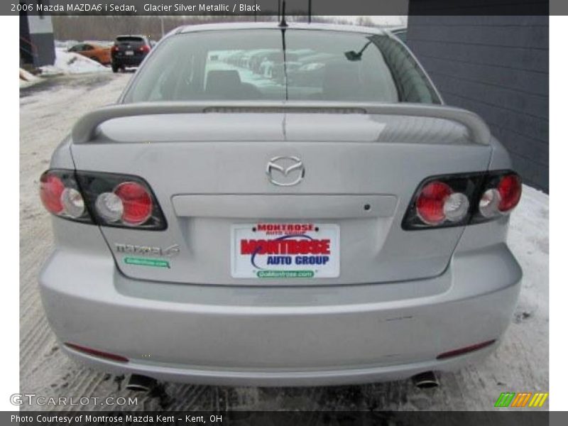 Glacier Silver Metallic / Black 2006 Mazda MAZDA6 i Sedan