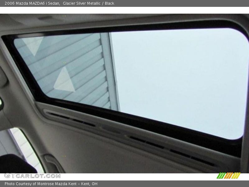 Glacier Silver Metallic / Black 2006 Mazda MAZDA6 i Sedan