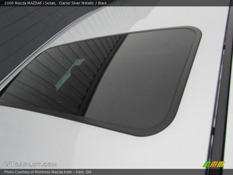 Glacier Silver Metallic / Black 2006 Mazda MAZDA6 i Sedan