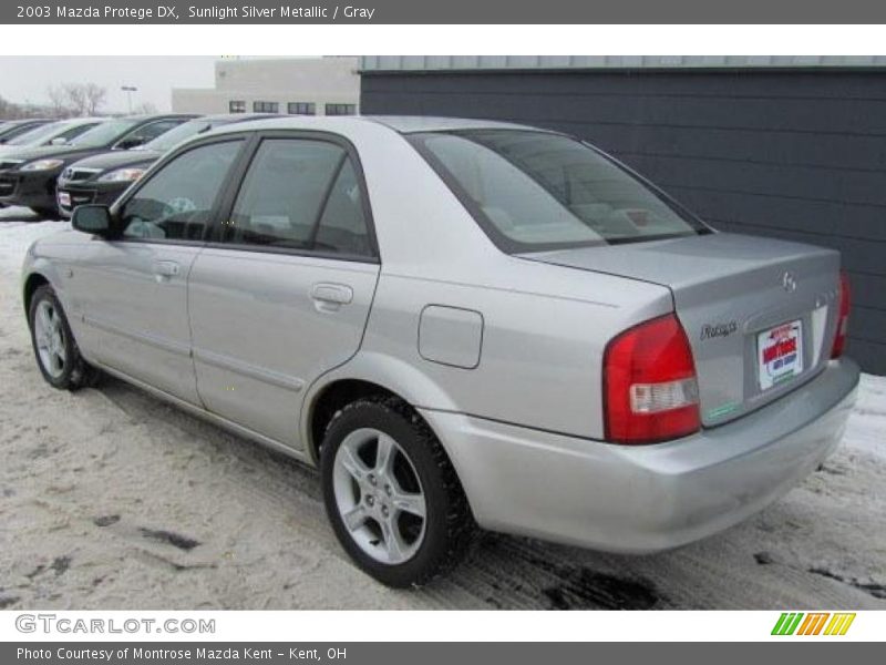 Sunlight Silver Metallic / Gray 2003 Mazda Protege DX
