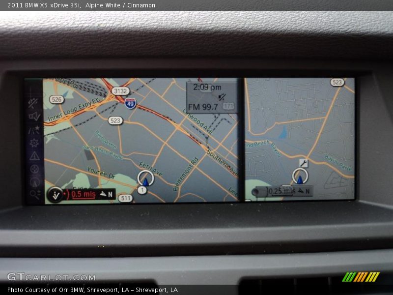 Navigation of 2011 X5 xDrive 35i