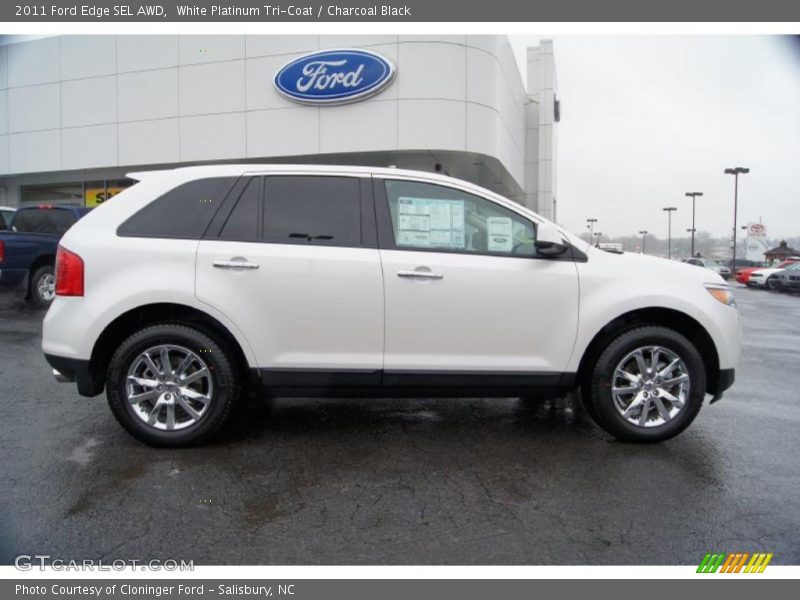  2011 Edge SEL AWD White Platinum Tri-Coat