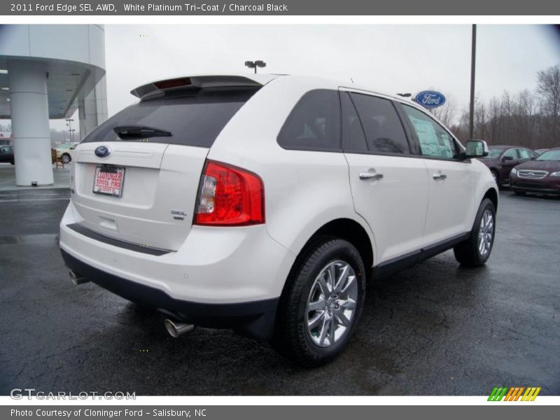  2011 Edge SEL AWD White Platinum Tri-Coat