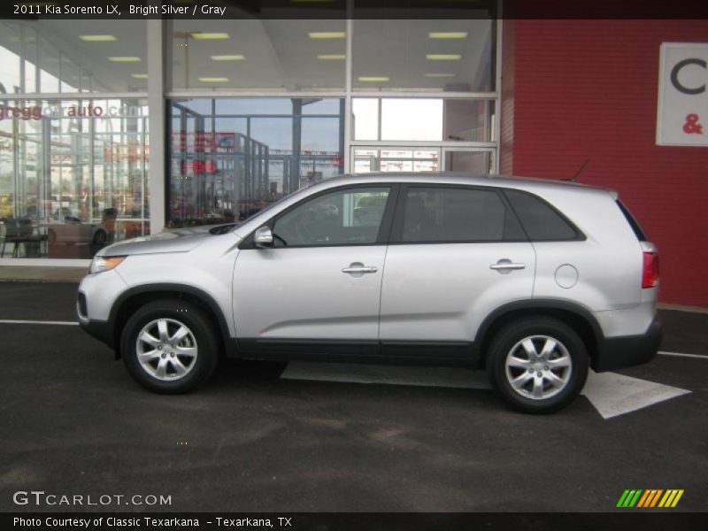 Bright Silver / Gray 2011 Kia Sorento LX