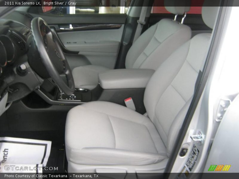 Bright Silver / Gray 2011 Kia Sorento LX