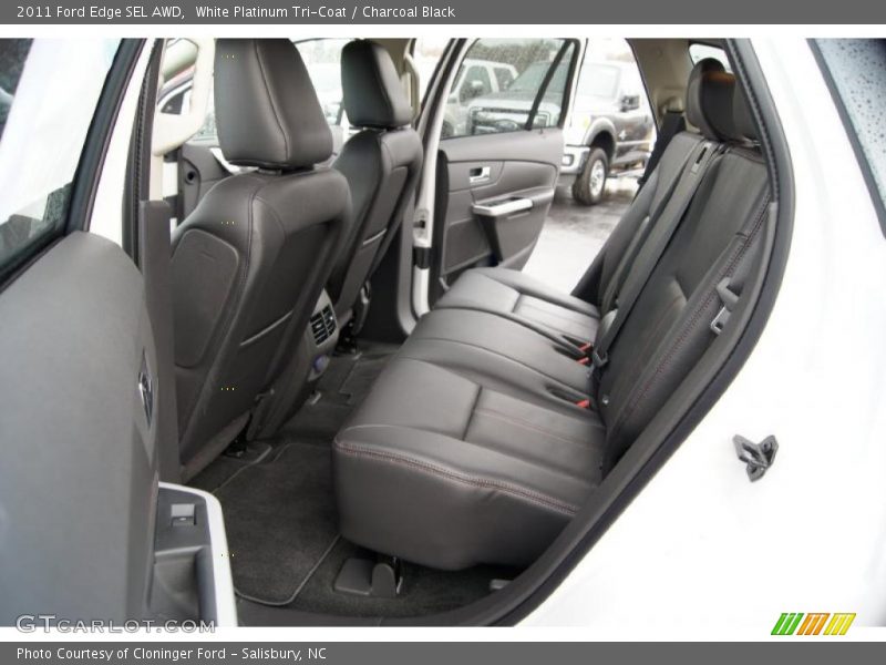  2011 Edge SEL AWD Charcoal Black Interior