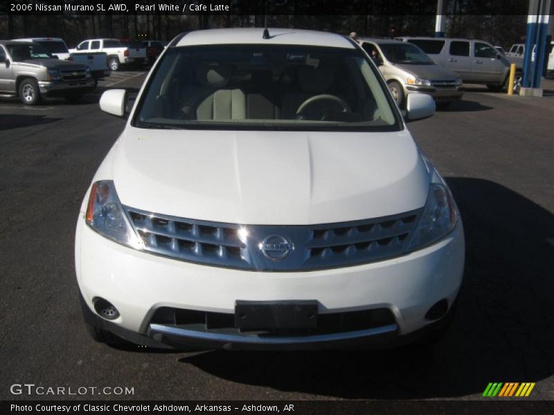 Pearl White / Cafe Latte 2006 Nissan Murano SL AWD
