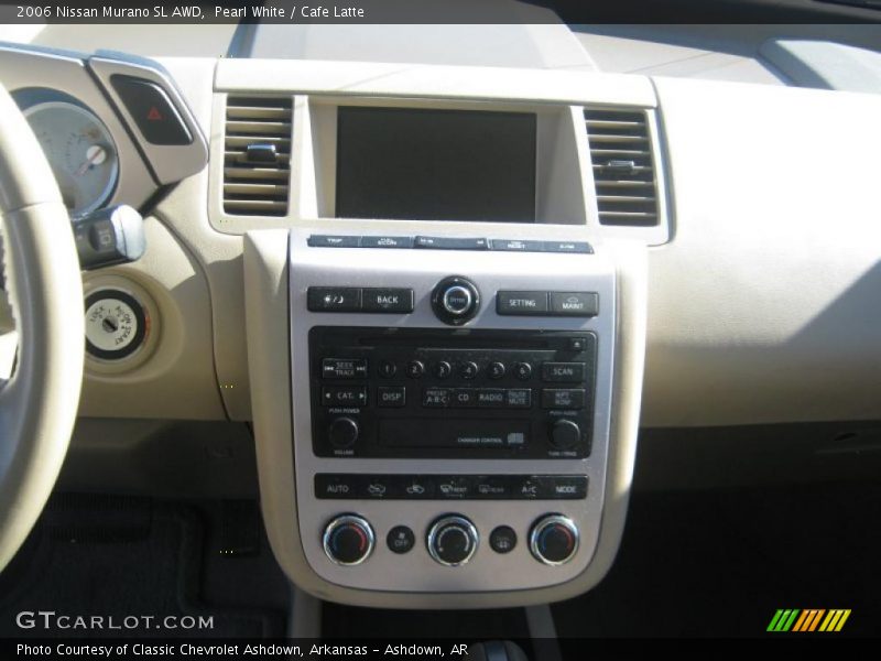 Pearl White / Cafe Latte 2006 Nissan Murano SL AWD
