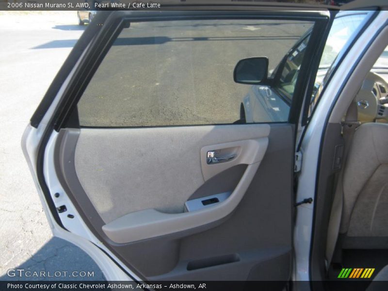Pearl White / Cafe Latte 2006 Nissan Murano SL AWD
