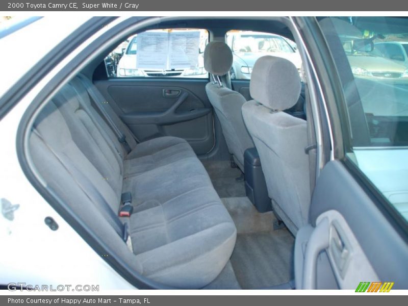 Super White / Gray 2000 Toyota Camry CE