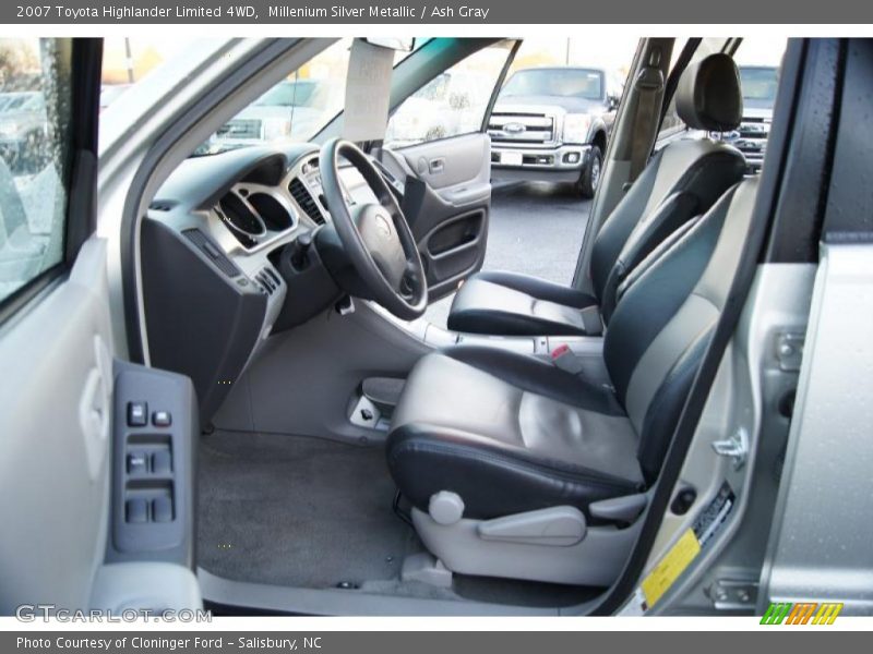 Millenium Silver Metallic / Ash Gray 2007 Toyota Highlander Limited 4WD