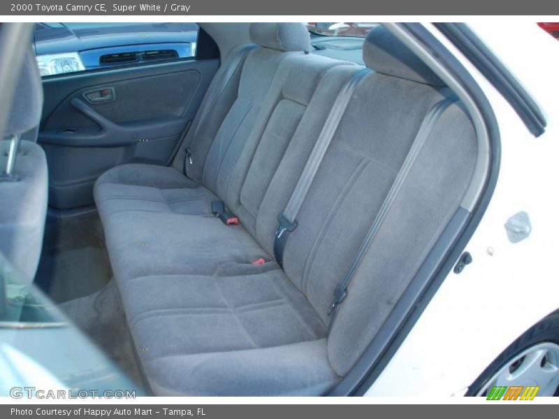 Super White / Gray 2000 Toyota Camry CE