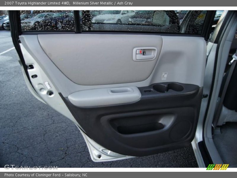 Millenium Silver Metallic / Ash Gray 2007 Toyota Highlander Limited 4WD