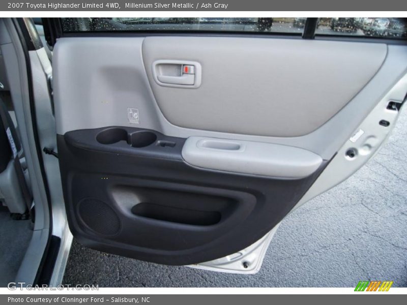 Millenium Silver Metallic / Ash Gray 2007 Toyota Highlander Limited 4WD