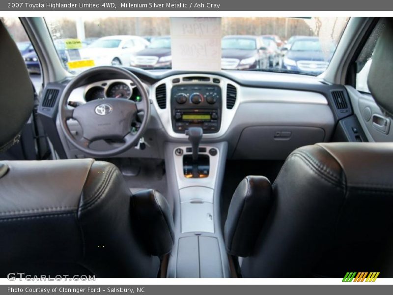 Millenium Silver Metallic / Ash Gray 2007 Toyota Highlander Limited 4WD