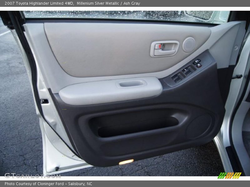 Millenium Silver Metallic / Ash Gray 2007 Toyota Highlander Limited 4WD