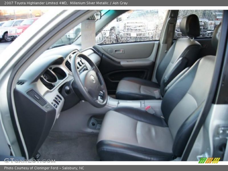 Millenium Silver Metallic / Ash Gray 2007 Toyota Highlander Limited 4WD
