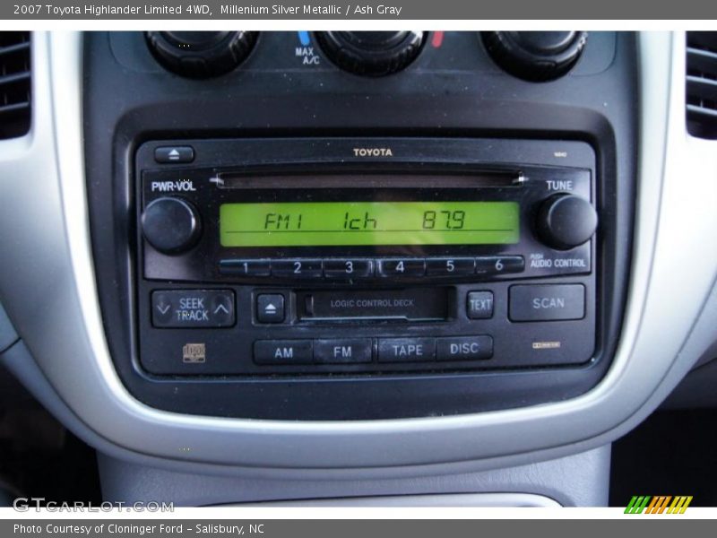 Millenium Silver Metallic / Ash Gray 2007 Toyota Highlander Limited 4WD
