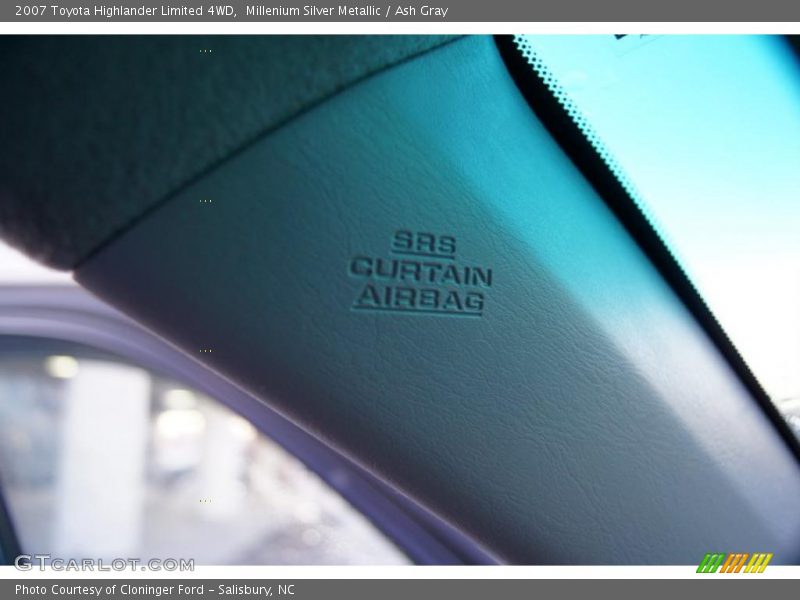 Millenium Silver Metallic / Ash Gray 2007 Toyota Highlander Limited 4WD