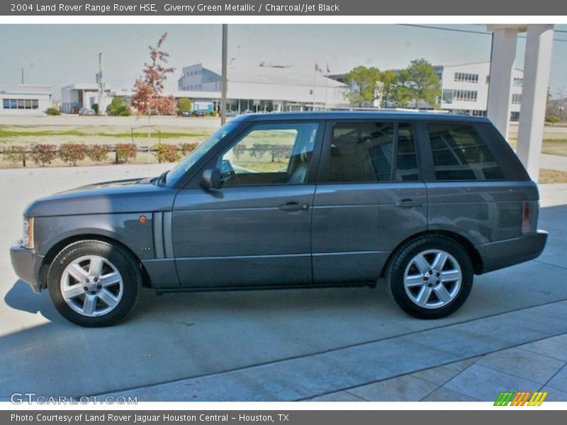 Giverny Green Metallic / Charcoal/Jet Black 2004 Land Rover Range Rover HSE