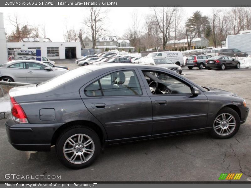 Titanium Gray Metallic / Graphite 2008 Volvo S60 2.5T AWD