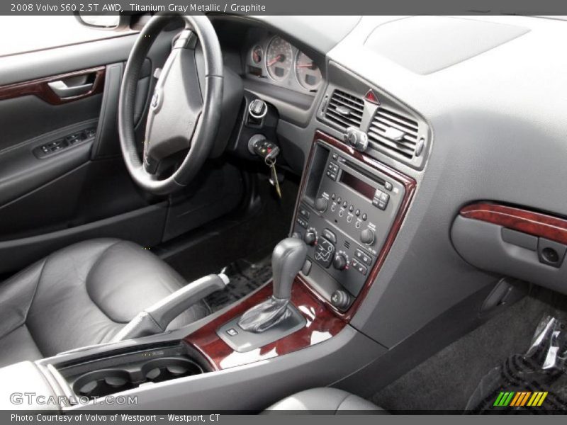 Titanium Gray Metallic / Graphite 2008 Volvo S60 2.5T AWD