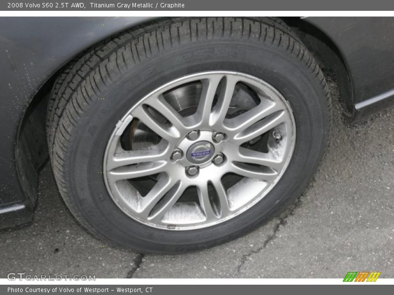 Titanium Gray Metallic / Graphite 2008 Volvo S60 2.5T AWD