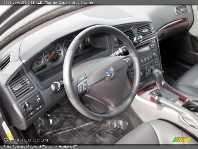 Titanium Gray Metallic / Graphite 2008 Volvo S60 2.5T AWD
