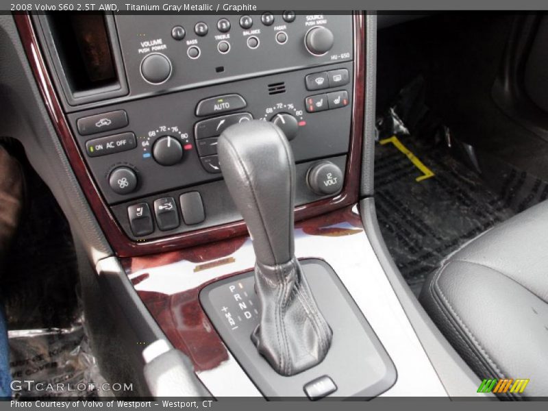 Titanium Gray Metallic / Graphite 2008 Volvo S60 2.5T AWD