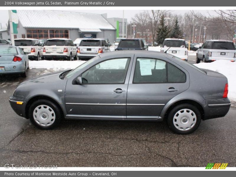 Platinum Grey Metallic / Grey 2004 Volkswagen Jetta GL Sedan