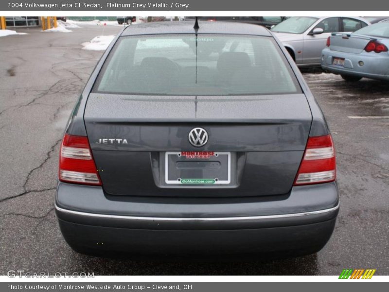 Platinum Grey Metallic / Grey 2004 Volkswagen Jetta GL Sedan