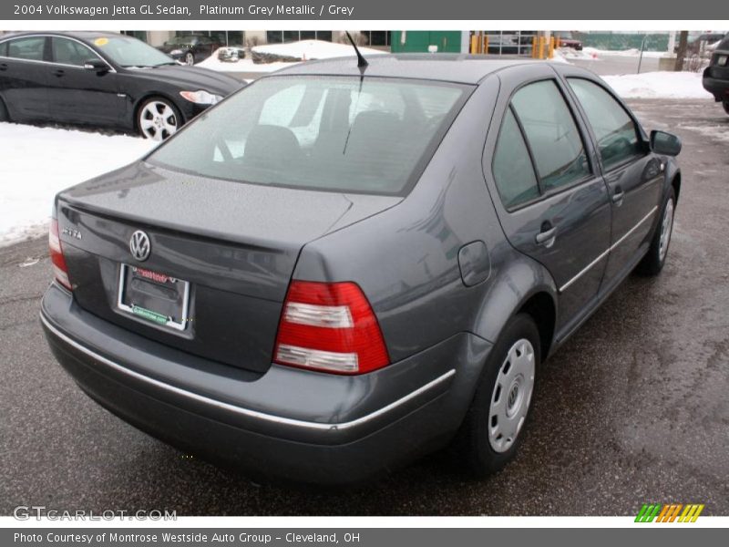 Platinum Grey Metallic / Grey 2004 Volkswagen Jetta GL Sedan