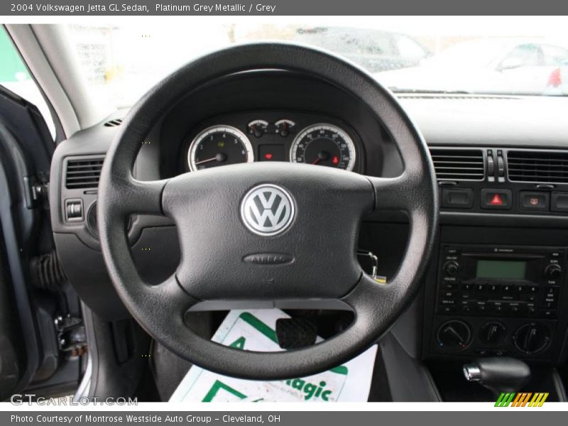 Platinum Grey Metallic / Grey 2004 Volkswagen Jetta GL Sedan