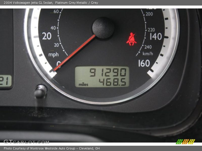 Platinum Grey Metallic / Grey 2004 Volkswagen Jetta GL Sedan
