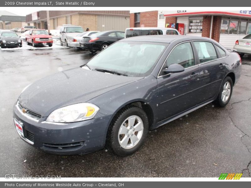 Slate Metallic / Ebony 2009 Chevrolet Impala LT
