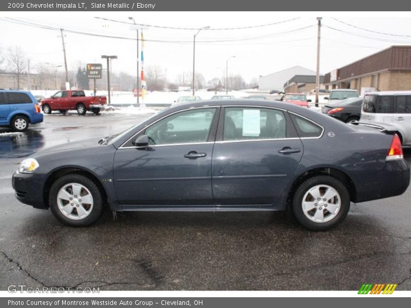 Slate Metallic / Ebony 2009 Chevrolet Impala LT