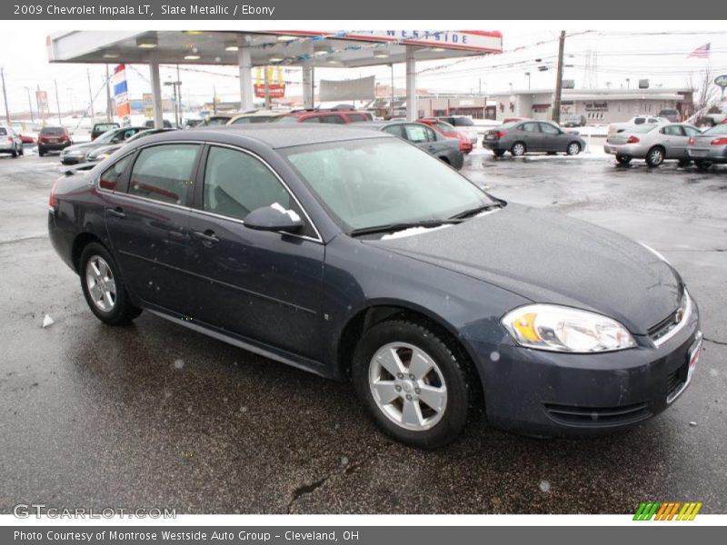 Slate Metallic / Ebony 2009 Chevrolet Impala LT