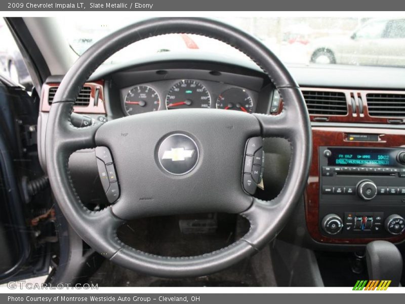 Slate Metallic / Ebony 2009 Chevrolet Impala LT