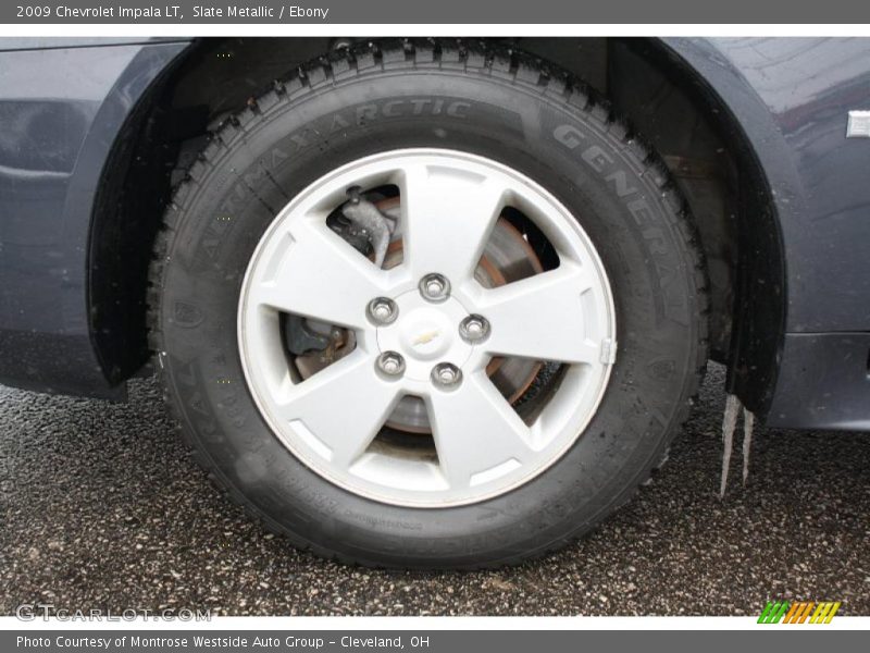 Slate Metallic / Ebony 2009 Chevrolet Impala LT