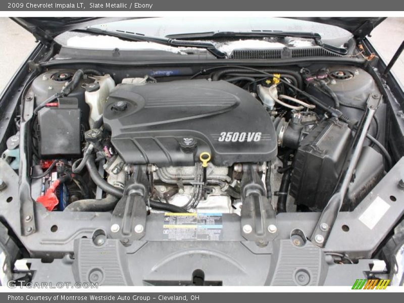 Slate Metallic / Ebony 2009 Chevrolet Impala LT