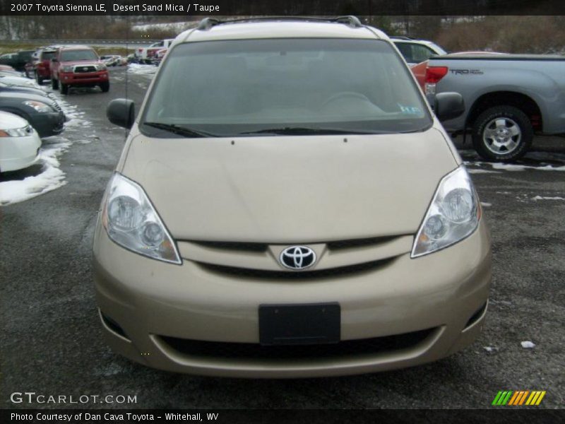 Desert Sand Mica / Taupe 2007 Toyota Sienna LE