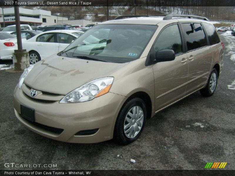 Desert Sand Mica / Taupe 2007 Toyota Sienna LE