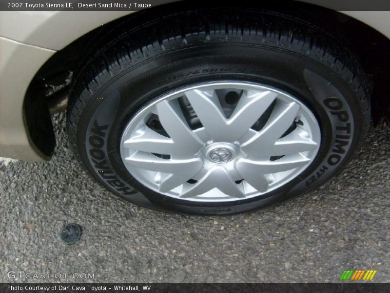 Desert Sand Mica / Taupe 2007 Toyota Sienna LE