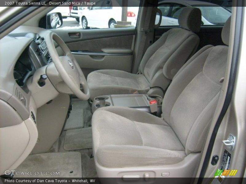 Desert Sand Mica / Taupe 2007 Toyota Sienna LE