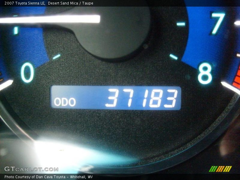 Desert Sand Mica / Taupe 2007 Toyota Sienna LE